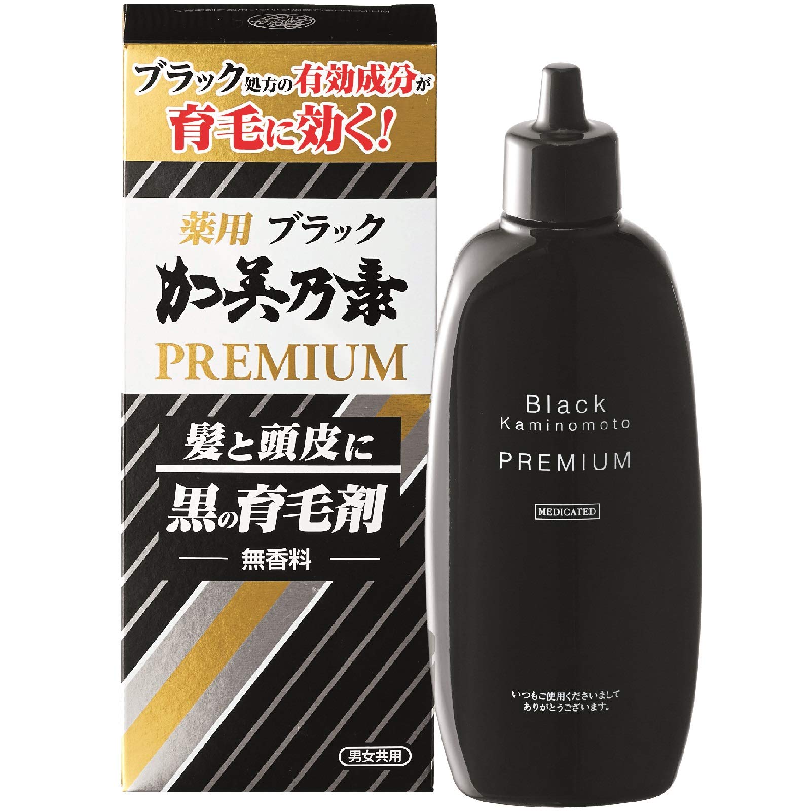 Amazon | 薬用ブラック加美乃素 PREMIUM 育毛剤 180ミリリットル (x 1